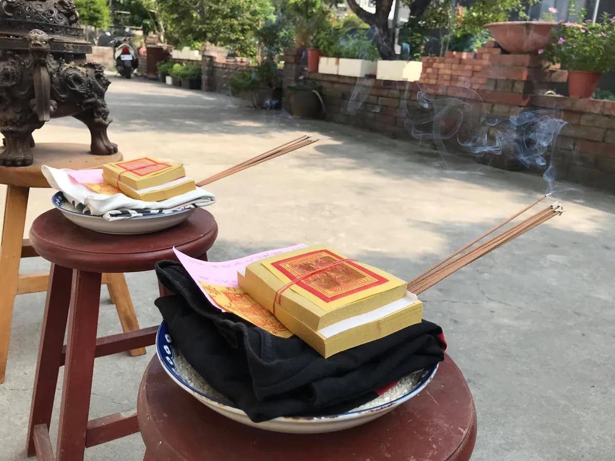 清豐宮米卦收驚